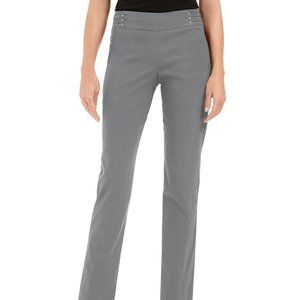 JM Collection Slim Leg Rivet Pants Sz Small P NWT